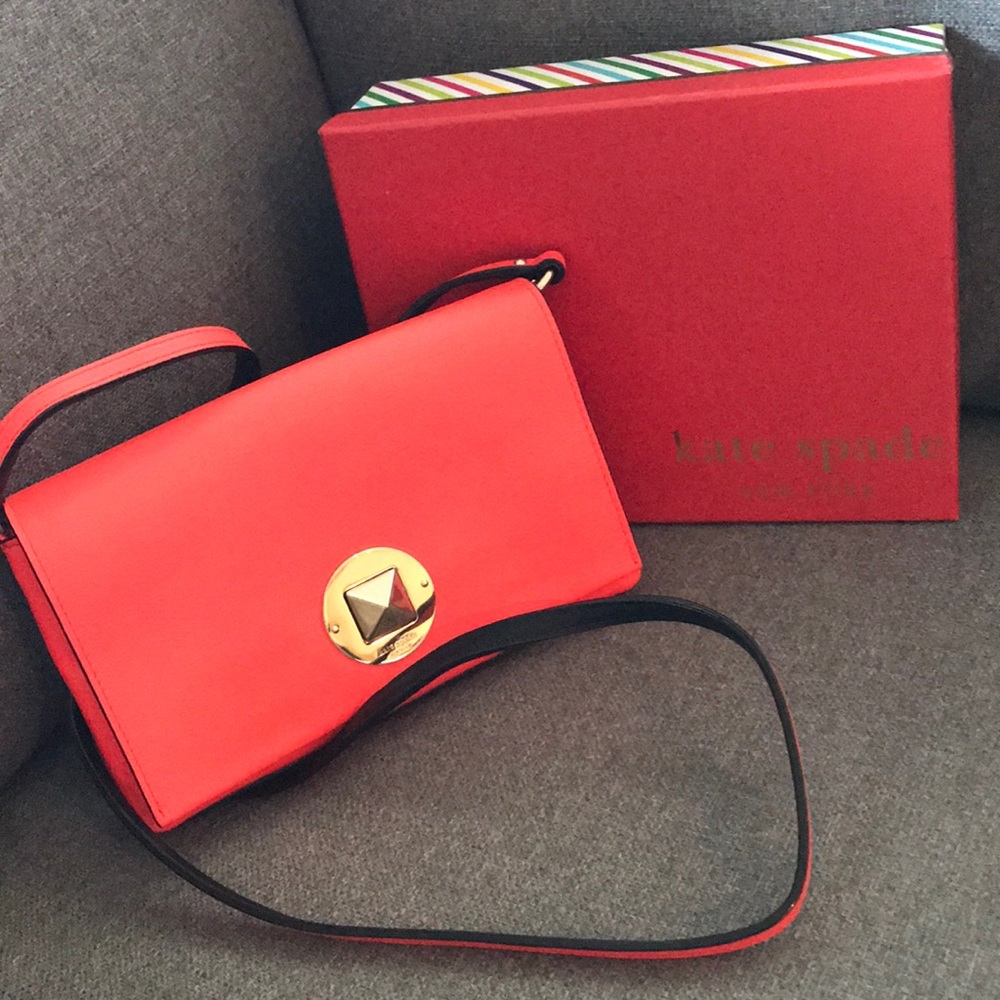 Kate Spade orange purse